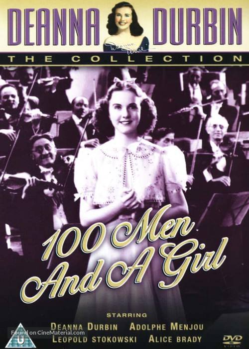 One Hundred Men and a Girl - British DVD movie cover