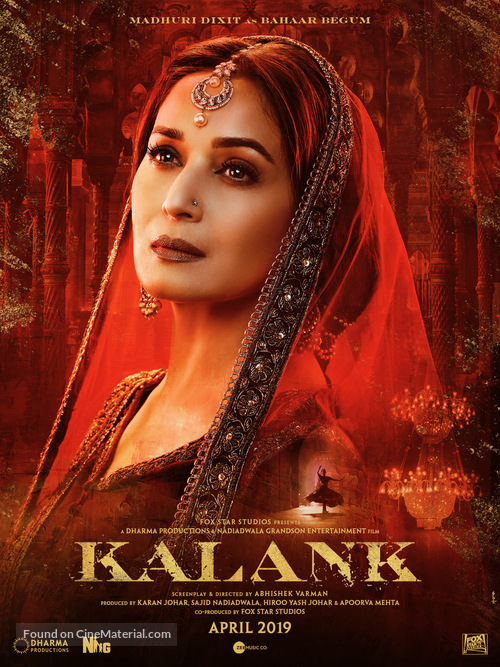 Kalank - Indian Movie Poster