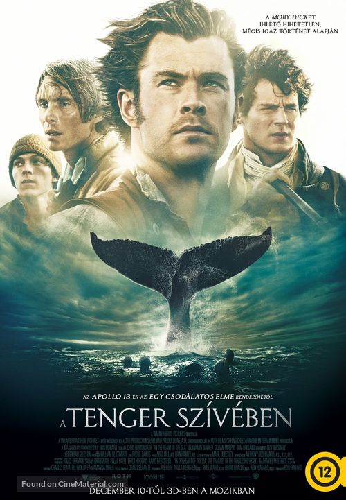 In the Heart of the Sea - Hungarian Movie Poster