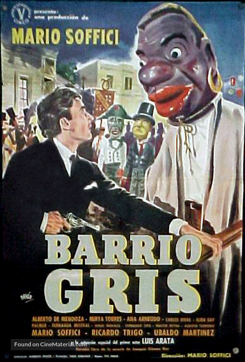 Barrio Gris - Argentinian Movie Poster