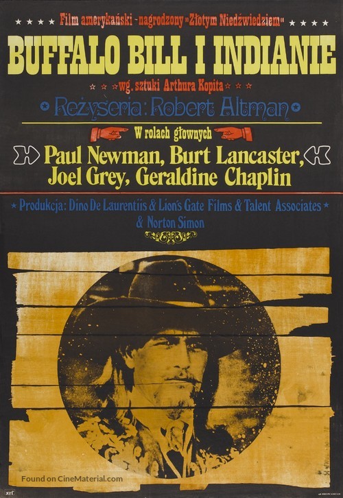 Buffalo Bill and the Indians, or Sitting Bull&#039;s History Lesson - Polish Movie Poster