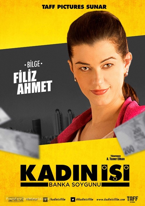 Kadin Isi Banka Soygunu - Turkish Movie Poster