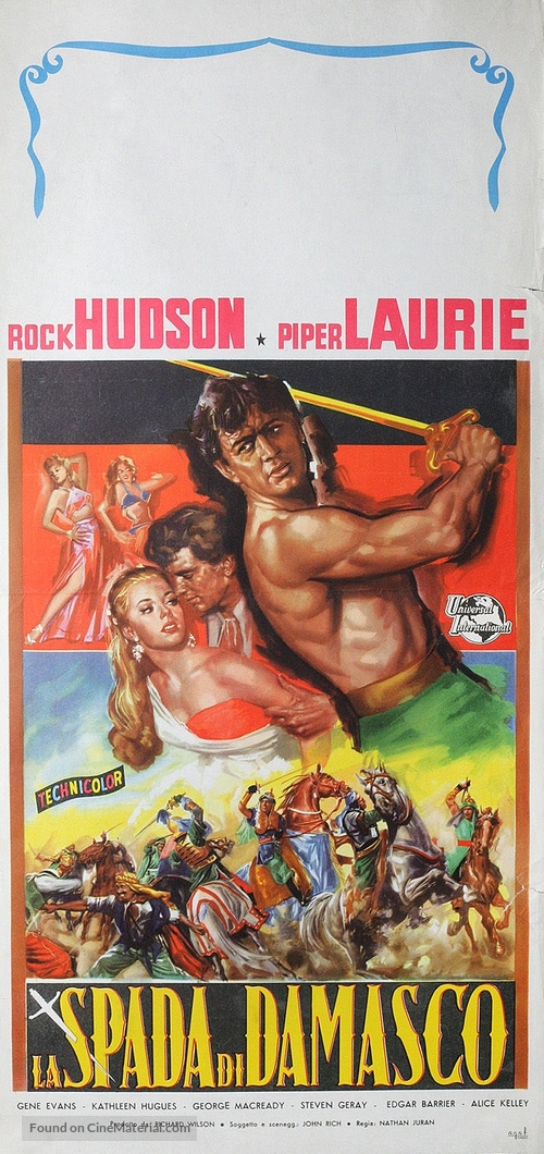 The Golden Blade - Italian Movie Poster