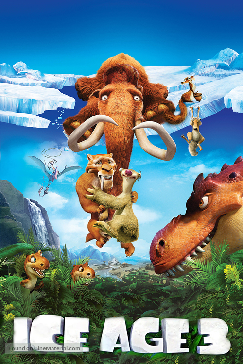 Ice Age: Dawn of the Dinosaurs - German DVD movie cover