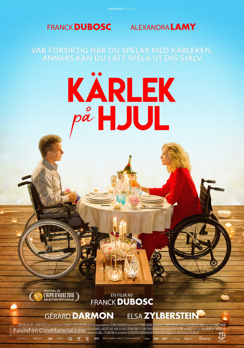 Tout le monde debout - Swedish Movie Poster