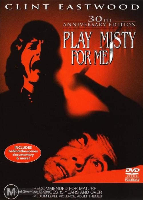 Play Misty For Me - Australian DVD movie cover