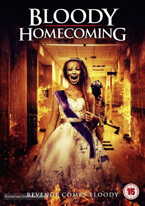 Bloody Homecoming - British DVD movie cover