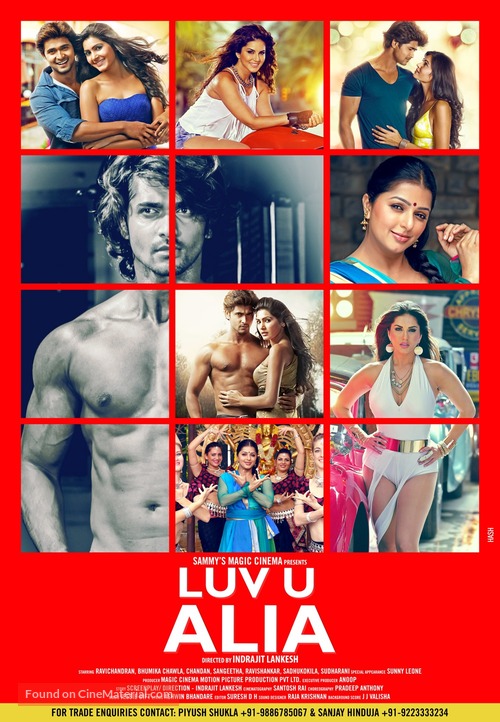 Luv U Alia - Indian Movie Poster