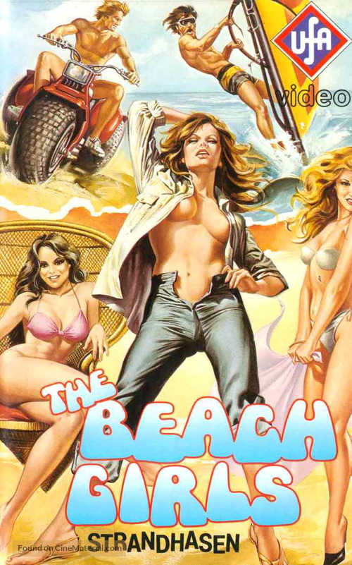 The Beach Girls - German Movie Cover