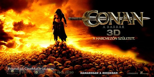 Conan the Barbarian - Hungarian Movie Poster