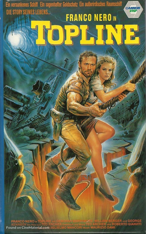 Top Line - German VHS movie cover