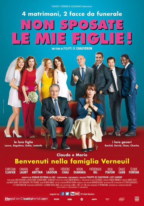 Qu&#039;est-ce qu&#039;on a fait au Bon Dieu? - Italian Movie Poster