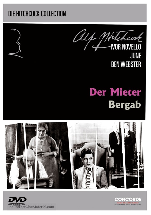 The Lodger - German DVD movie cover