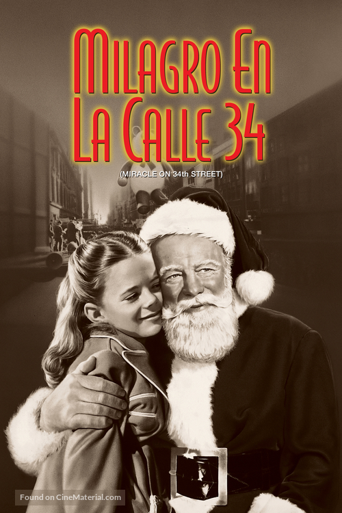 Miracle on 34th Street - Mexican Movie Cover