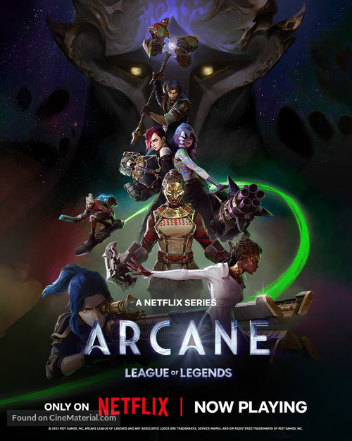 &quot;Arcane: League of Legends&quot; - Movie Poster