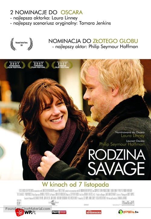 The Savages - Polish Movie Poster