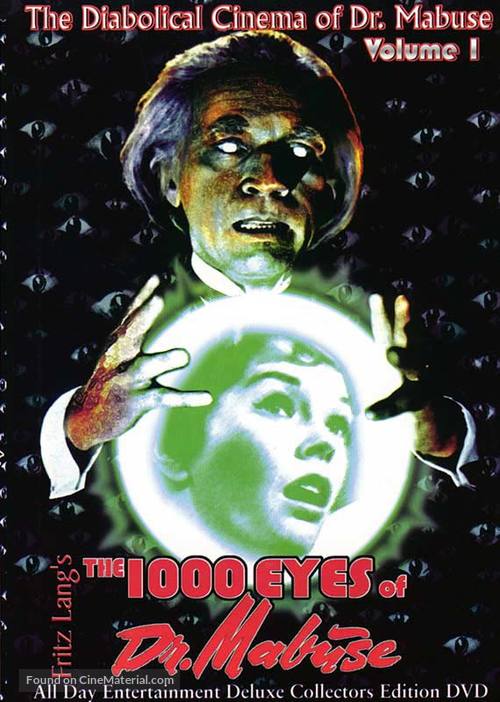 Die 1000 Augen des Dr. Mabuse - DVD movie cover