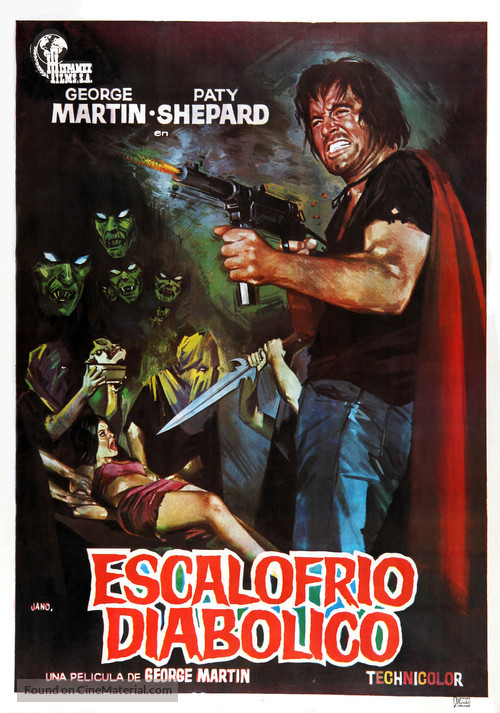 Escalofr&iacute;o diab&oacute;lico - Spanish Movie Poster