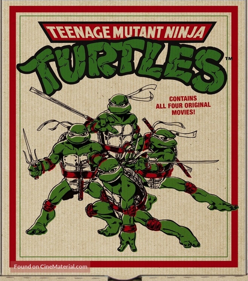 Teenage Mutant Ninja Turtles III - Blu-Ray movie cover