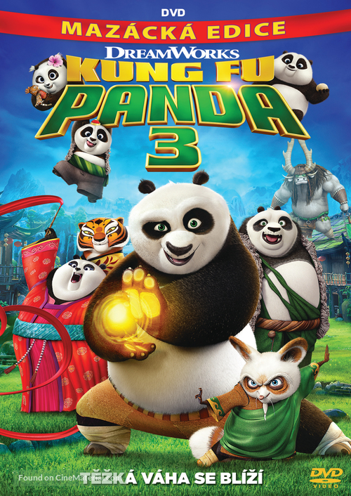 Kung Fu Panda 3 - Czech DVD movie cover