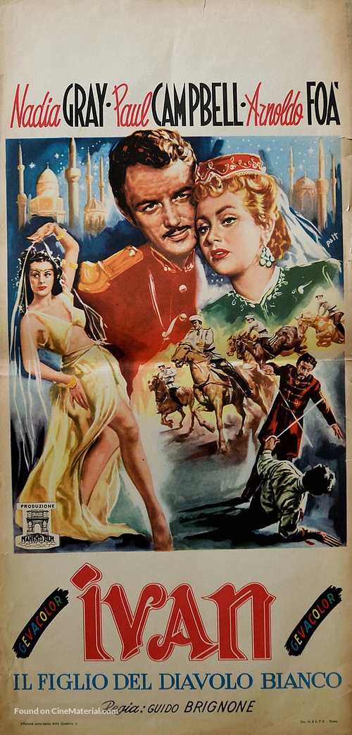 Ivan (il figlio del diavolo bianco) - Italian Movie Poster