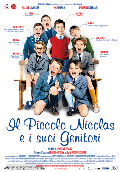 Le petit Nicolas - Italian Movie Poster