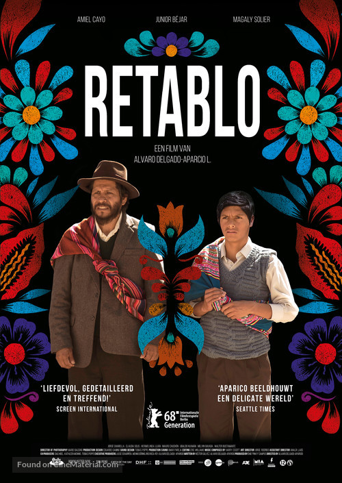 Retablo - Dutch Movie Poster