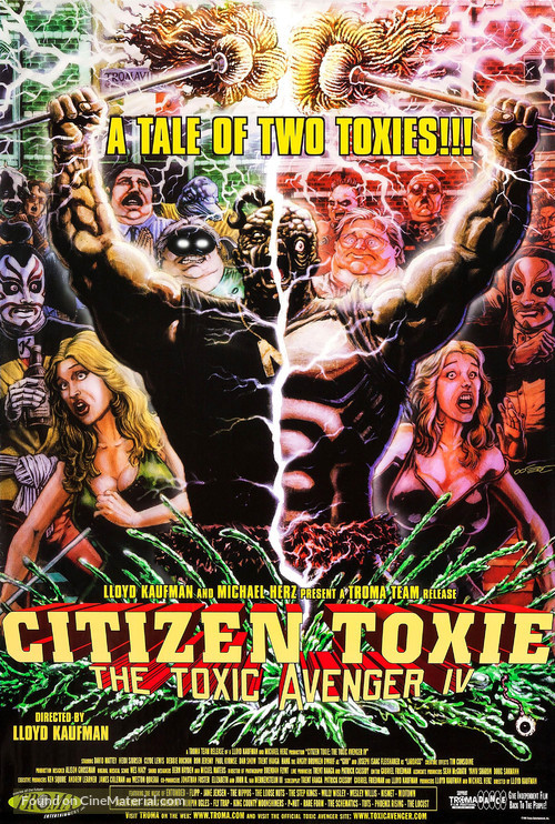 Citizen Toxie: The Toxic Avenger IV - Movie Poster