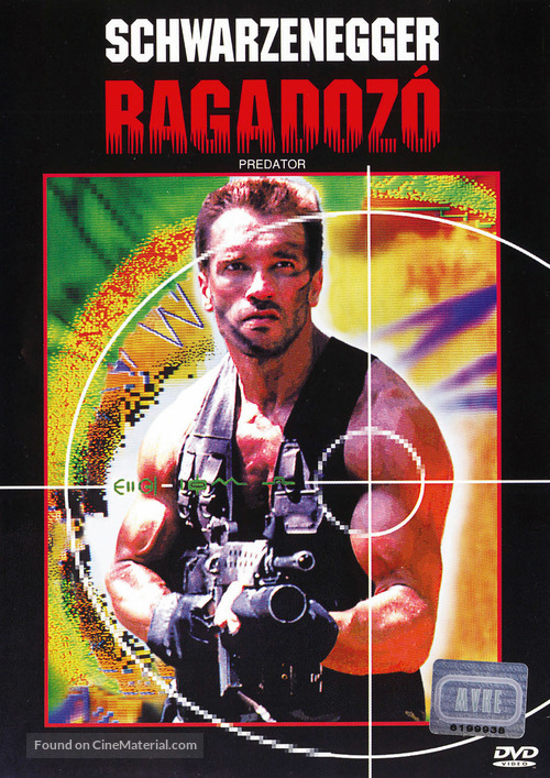 Predator - Hungarian Movie Cover