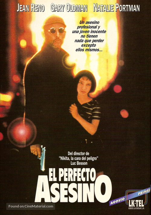L&eacute;on: The Professional - Argentinian Video release movie poster