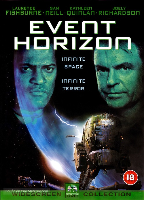 Event Horizon - British DVD movie cover