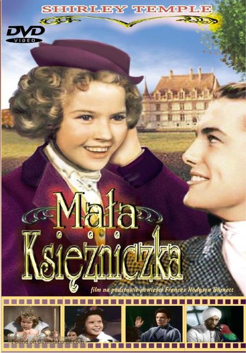 The Little Princess - Polish DVD movie cover