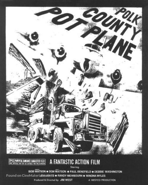 Polk County Pot Plane - Movie Poster