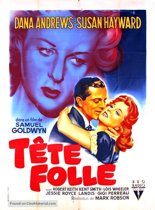 My Foolish Heart - French Movie Poster