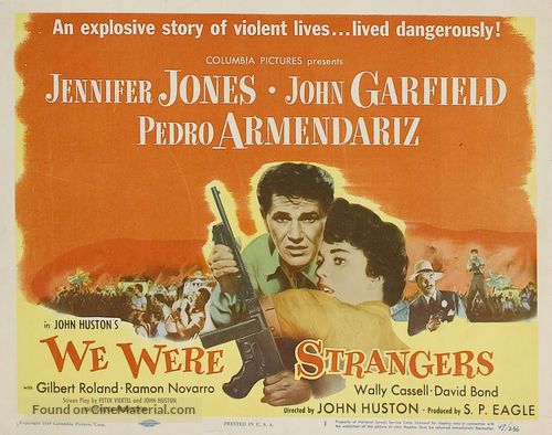 We Were Strangers - Movie Poster