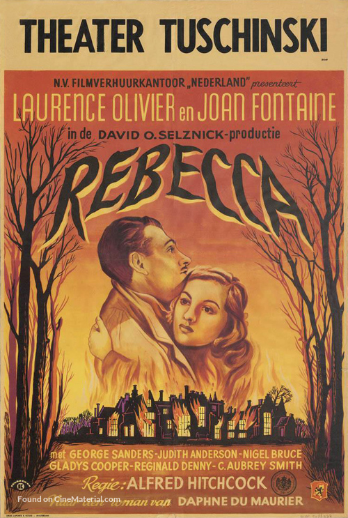 Rebecca - Dutch Movie Poster