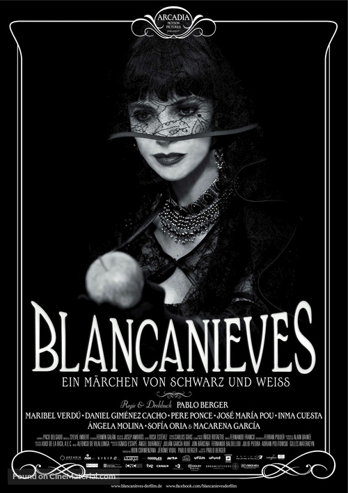 Blancanieves - German Movie Poster