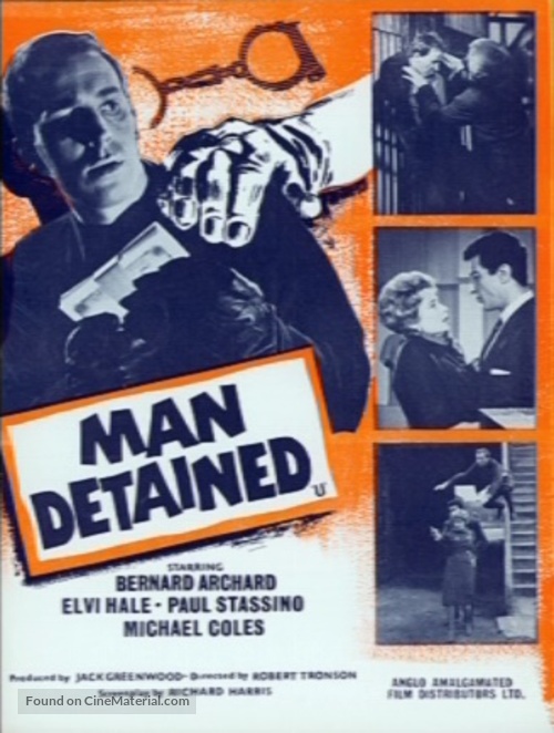 Man Detained - British Movie Poster