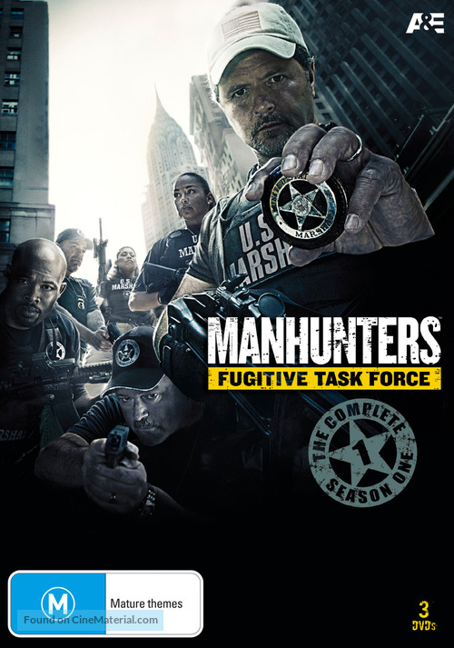 &quot;Manhunters: Fugitive Task Force&quot; - Australian DVD movie cover