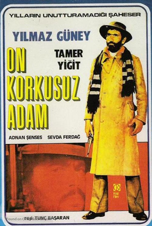 On korkusuz adam - Turkish Movie Poster