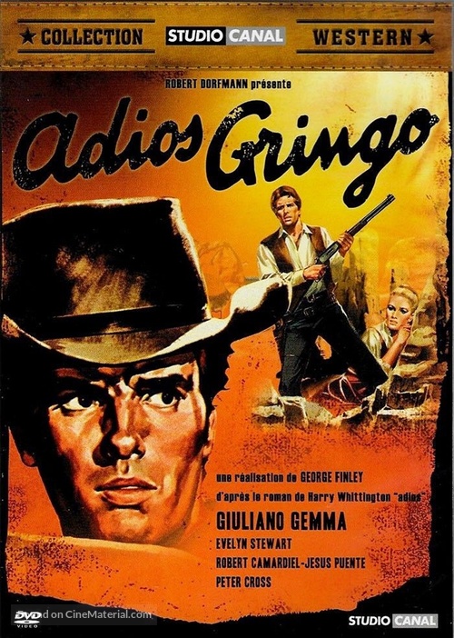 Adiós gringo (1965) French dvd movie cover