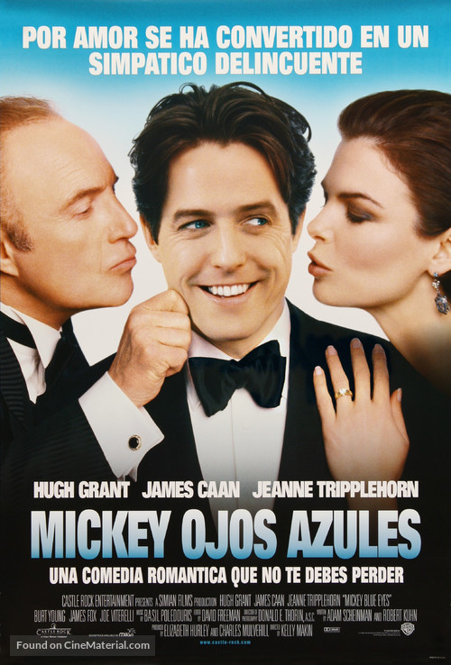 Mickey Blue Eyes - Mexican Movie Poster