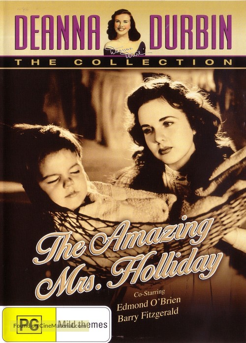 The Amazing Mrs. Holliday - Australian DVD movie cover