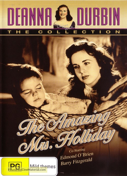 The Amazing Mrs. Holliday - Australian DVD movie cover