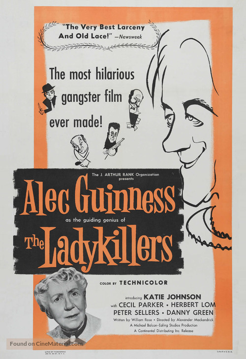 The Ladykillers - Theatrical movie poster