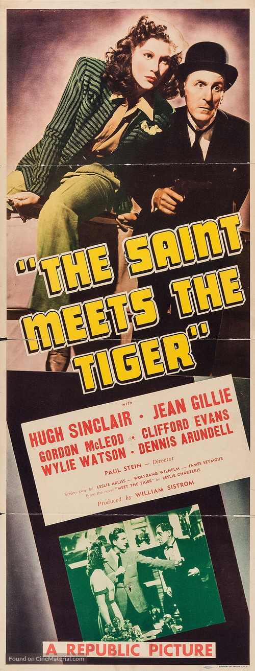 The Saint Meets the Tiger - Movie Poster