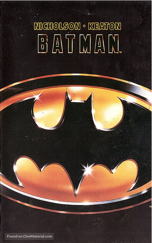 Batman - Finnish VHS movie cover