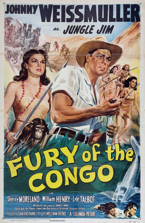 Fury of the Congo - Movie Poster