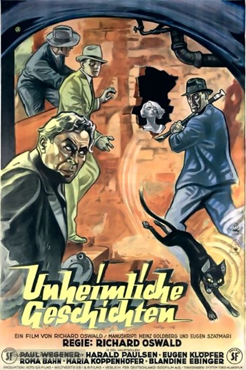 Unheimliche Geschichten - German Movie Poster