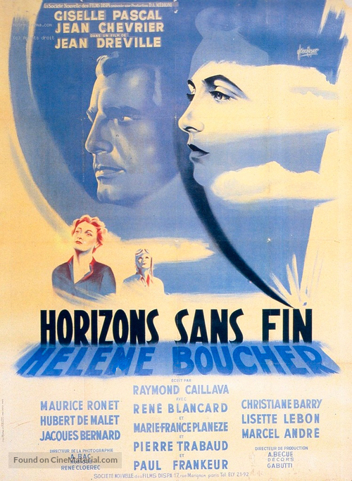 Horizons sans fin - French Movie Poster